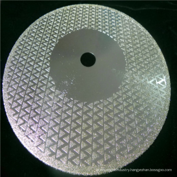 Fast Delivery electroplated diamond marble saw blade economic wet cutting durable for brick